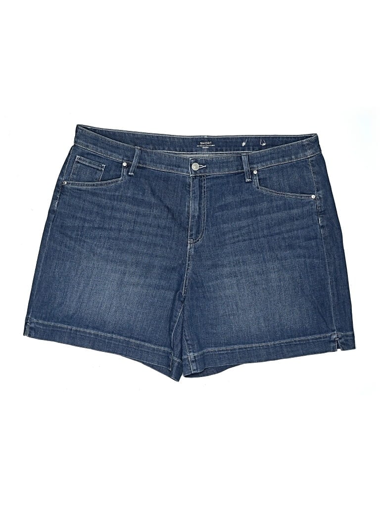 Chico's Denim Shorts In Blue