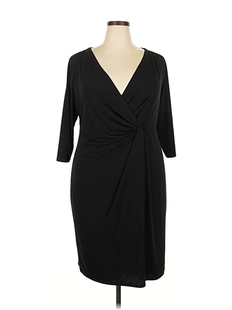 Pre-owned Coldwater Creek Cocktail Dress In Black