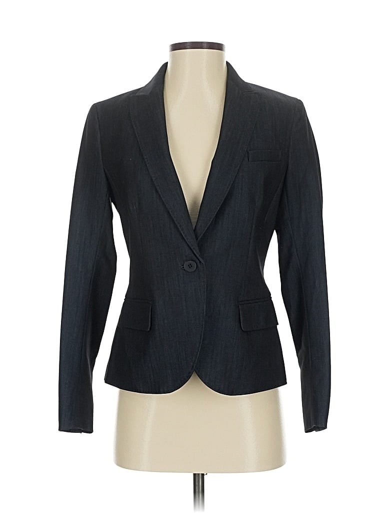 Pre-owned Anne Klein Blazer Jacket In Gray