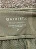 Athleta Solid Green Khaki Shorts Size 0 - photo 3