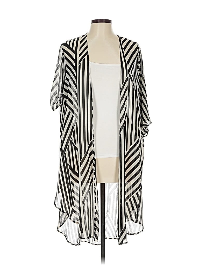 Pre-owned Torrid Kimono In White