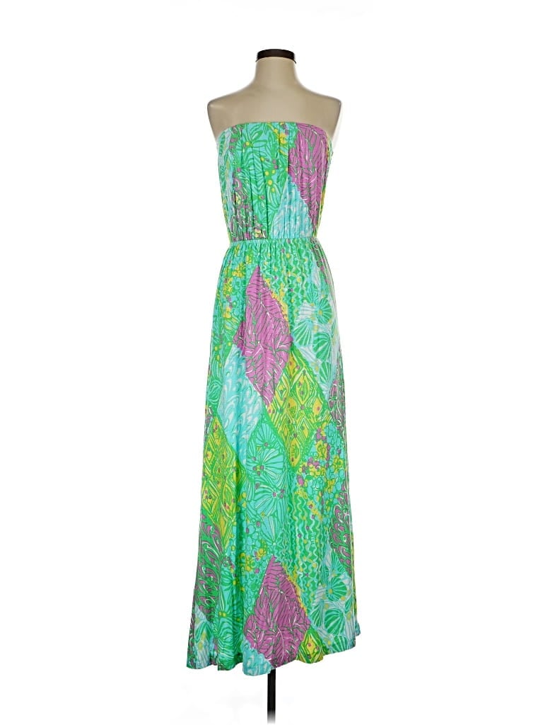 Pre-owned Lilly Pulitzer Casual Dress In Green