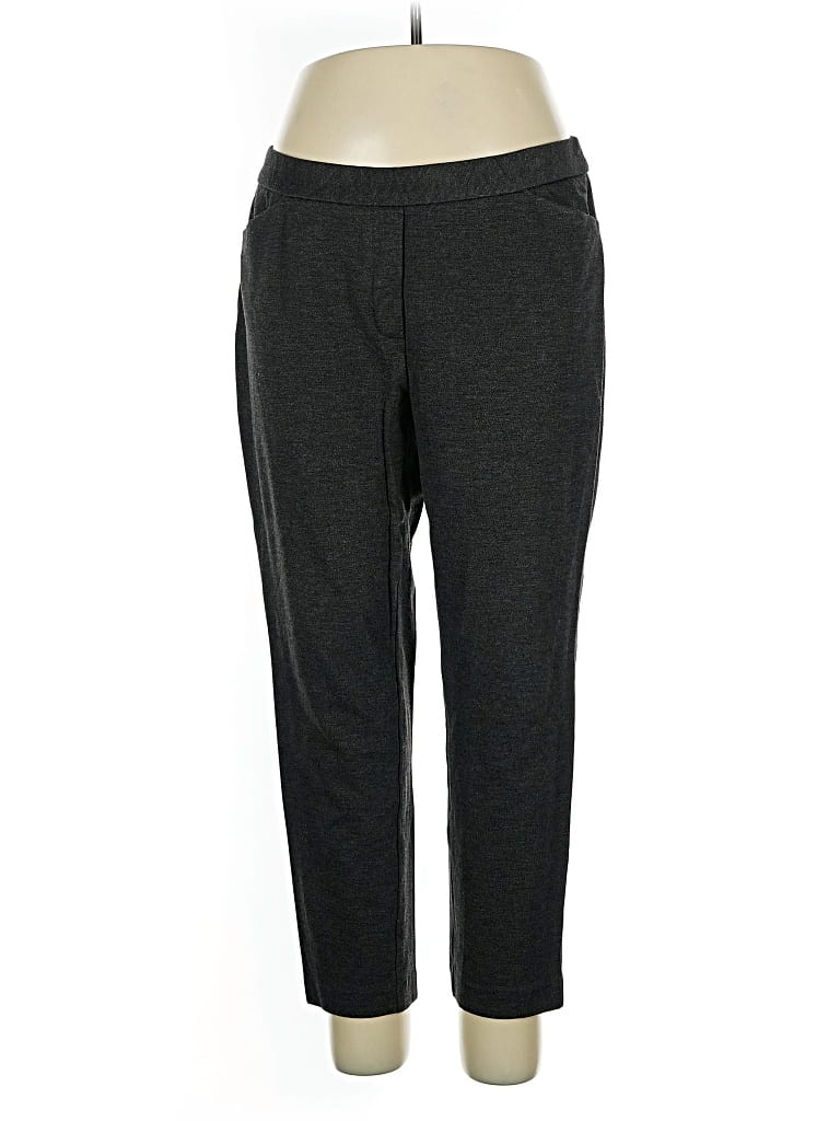 Pre-owned Jjill Active Pants In Gray