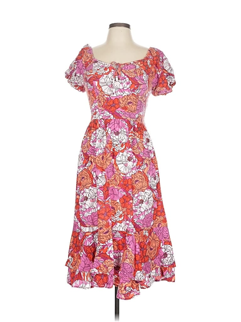 Pre-owned Japna Casual Dress In Pink