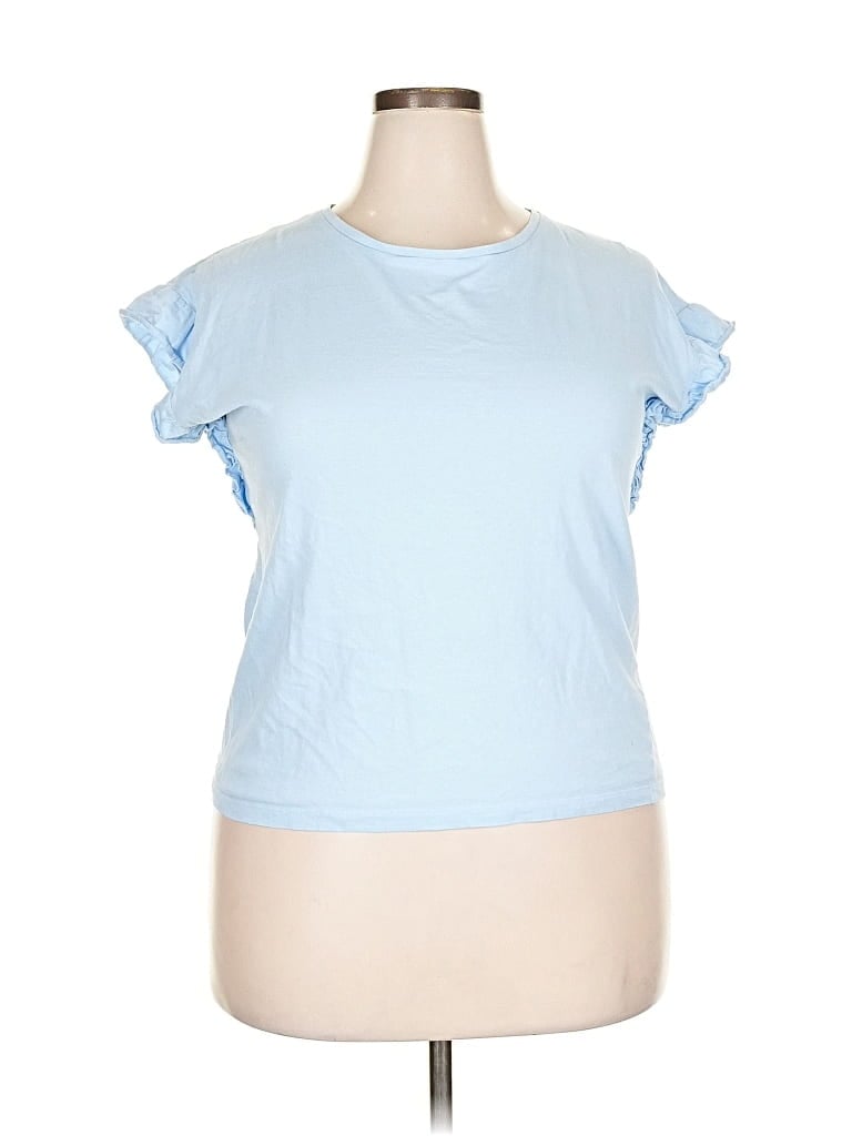 Pre-owned Ted Lapidus Short Sleeve T-shirt In Blue