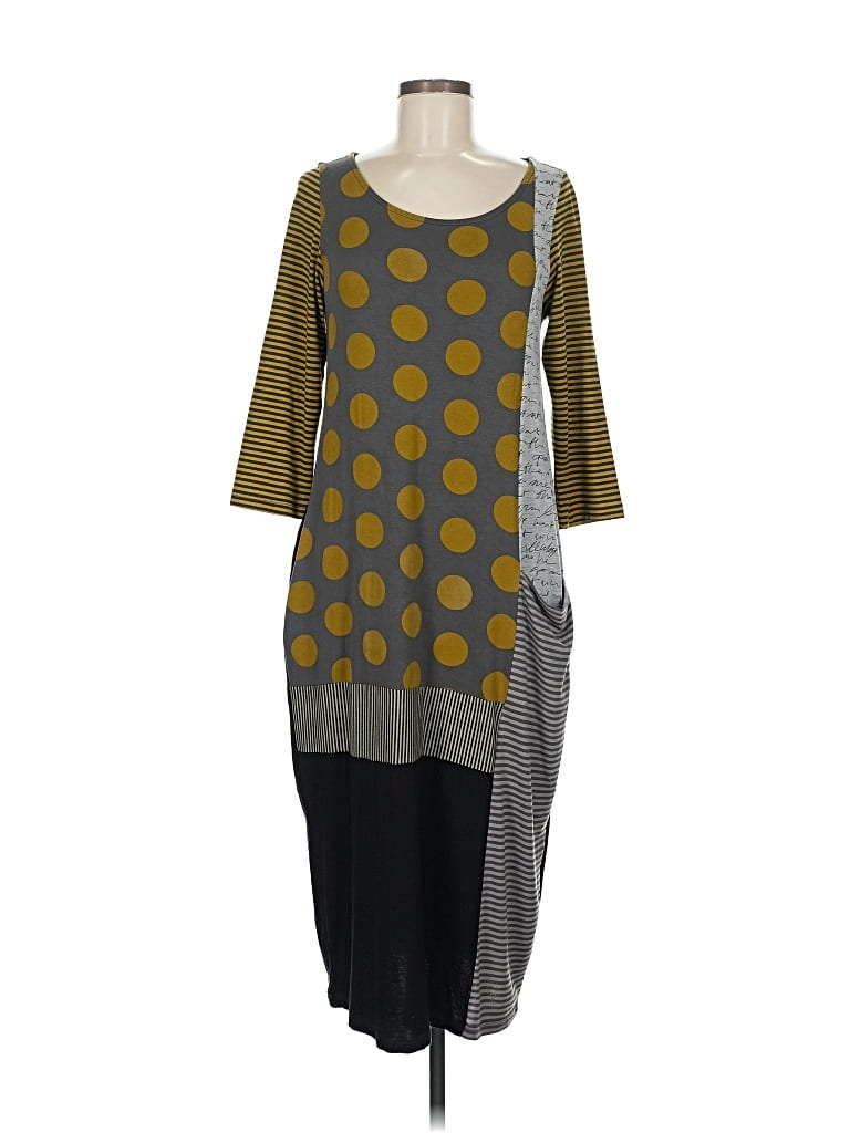 Pre-owned Alembika Casual Dress In Gray