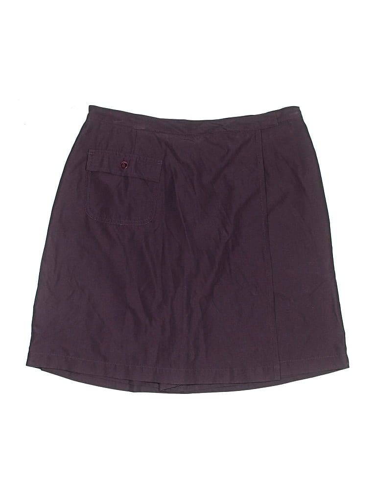 Pre-owned Fairway Outfitters Casual Skirt In Burgundy