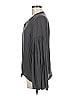 Chaser Gray Long Sleeve Blouse Size M - photo 5