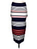 Trouve Stripes Blue Casual Skirt Size XS - photo 1