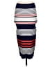 Trouve Stripes Blue Casual Skirt Size XS - photo 2