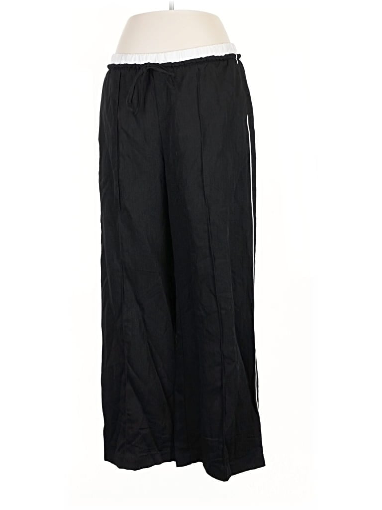 Pre-owned Zara Track Pants In Black