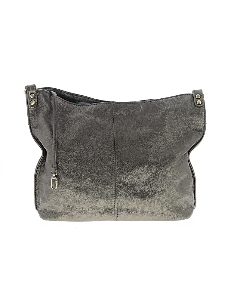 Pre-owned Hobo The Original Hobo Bag The Original Leather Shoulder Bag In Gold