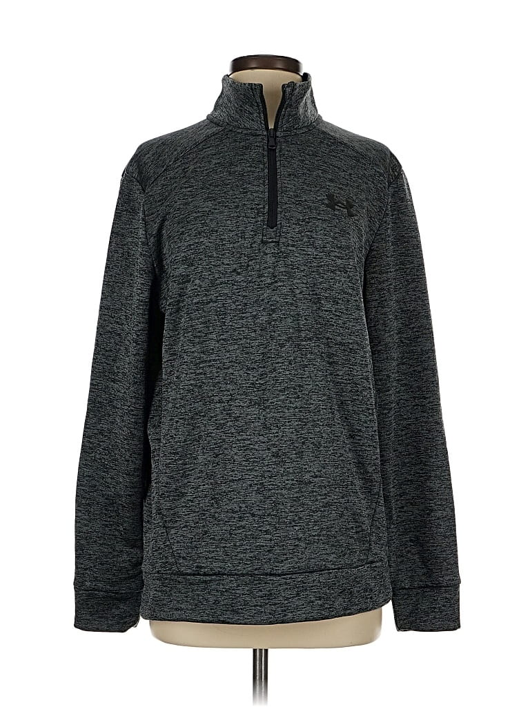 Pre-owned Under Armour Track Jacket In Black