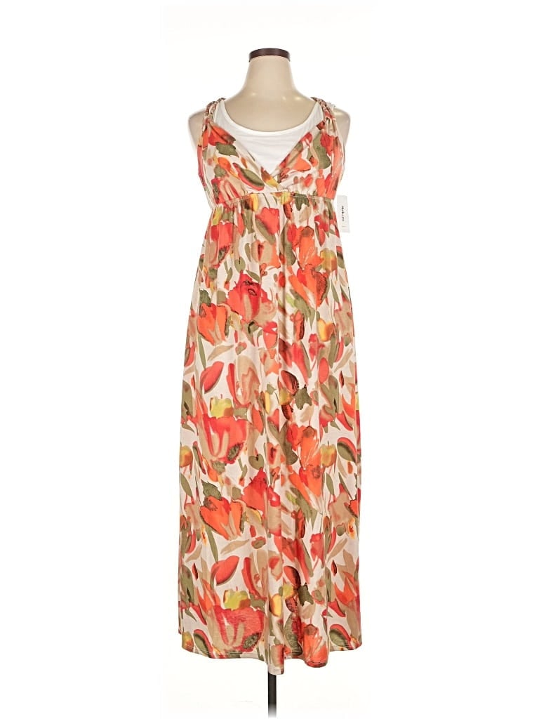 Style & Co Casual Dress In Multi