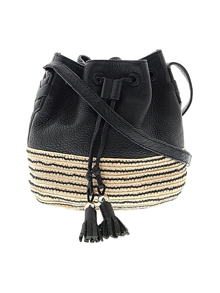 Pre-owned Rebecca Minkoff Leather Bucket Bag In Black
