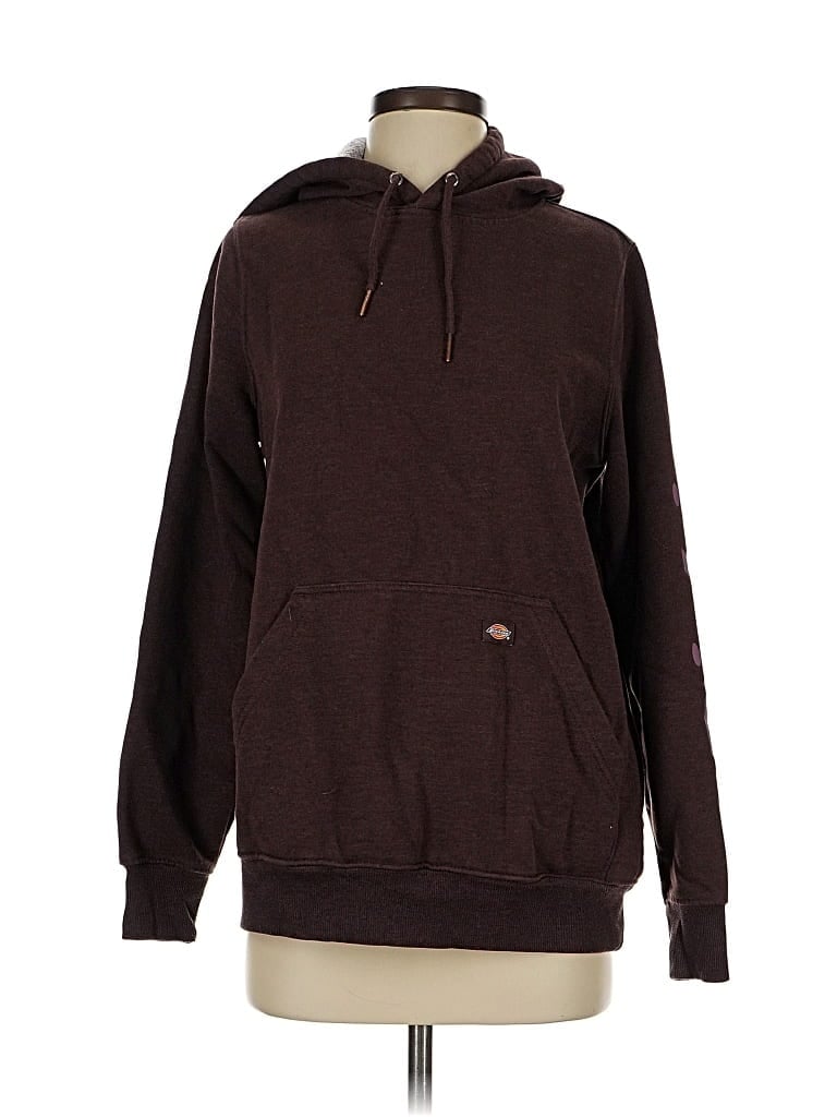 Pre-owned Dickies Pullover Hoodie In Brown