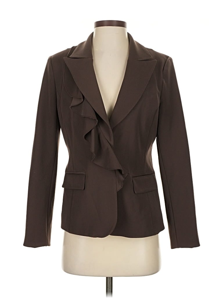 Pre-owned Etcetera Blazer Jacket In Brown