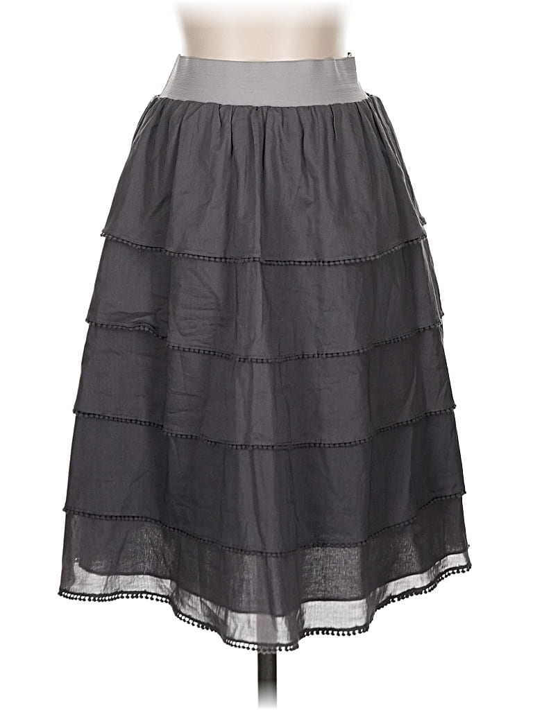 Edme & Esyllte Casual Skirt In Gray