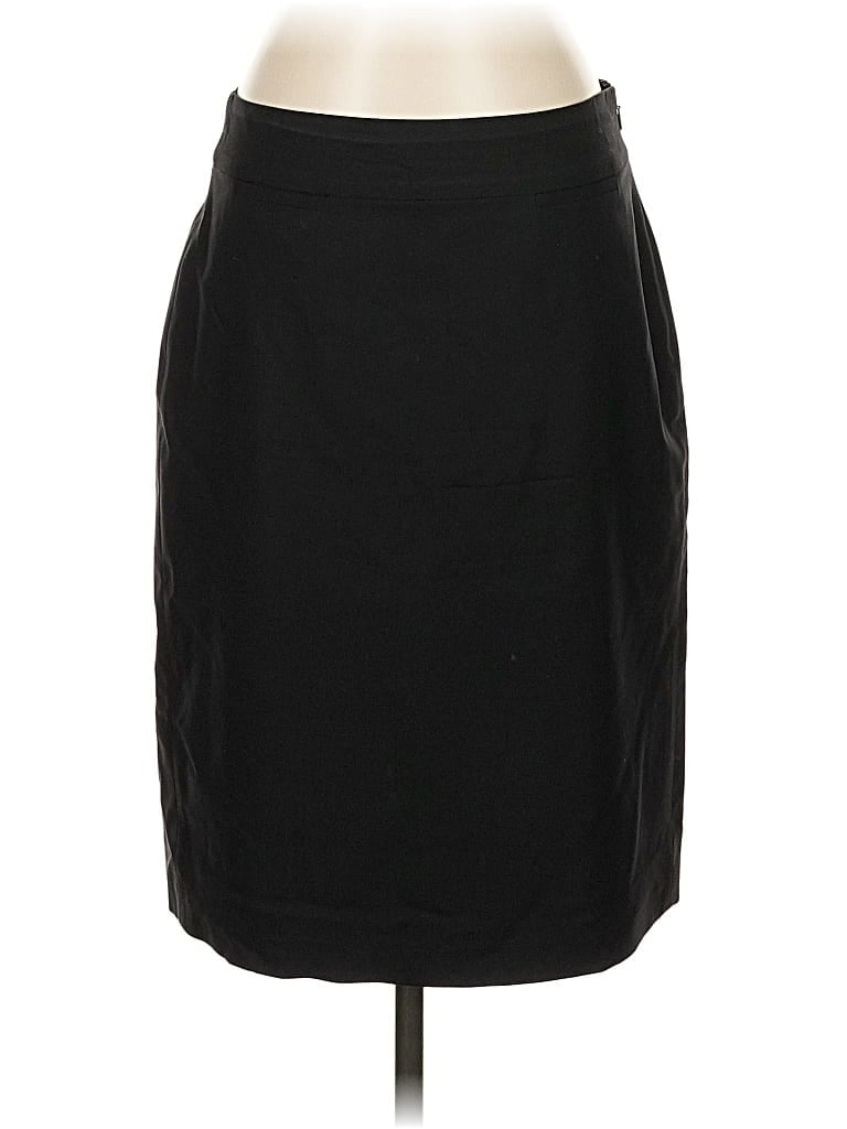 Pre-owned Banana Republic Wool Skirt In Black