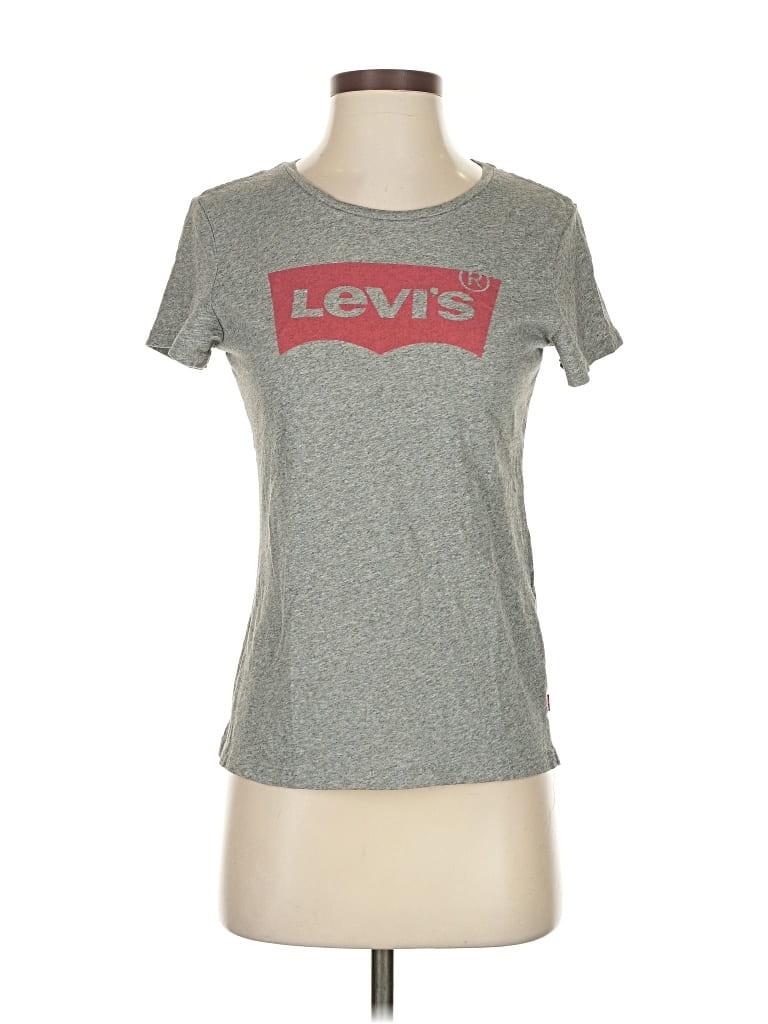 Pre-owned Levi's Short Sleeve T-shirt In Gray