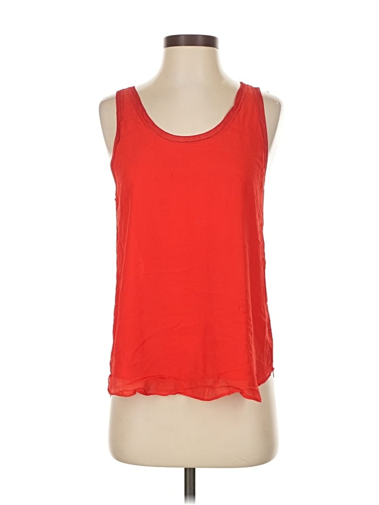 Pre-owned Babaton Sleeveless T-shirt In Red