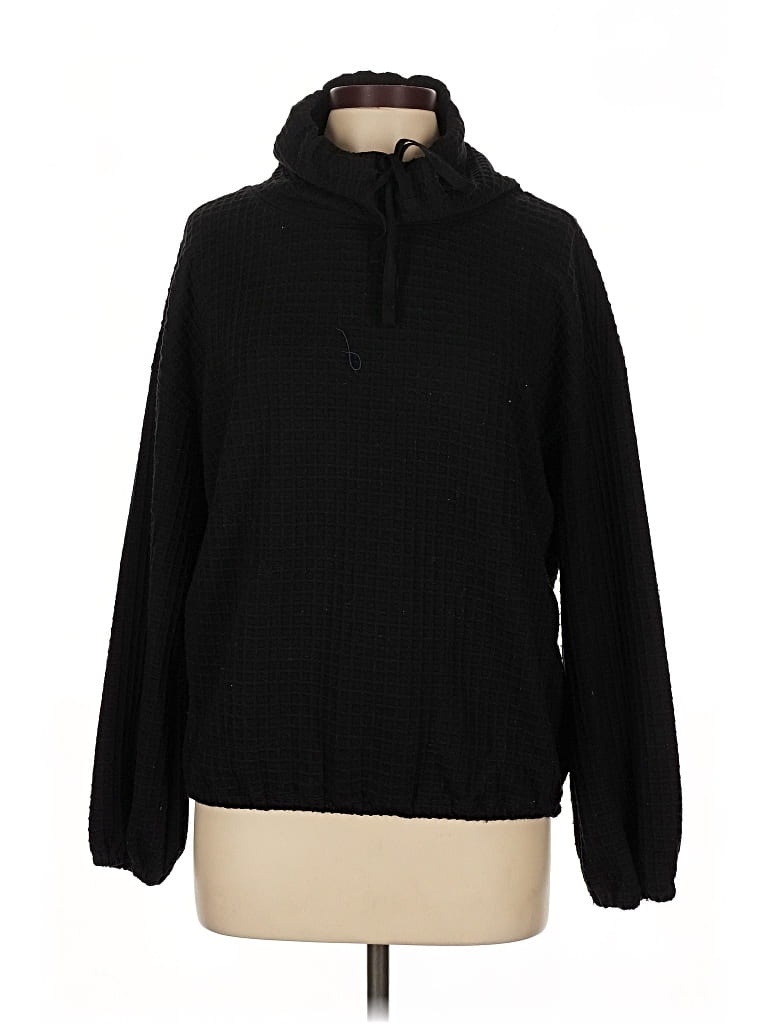 Pre-owned Max Studio Pullover Sweater In Black