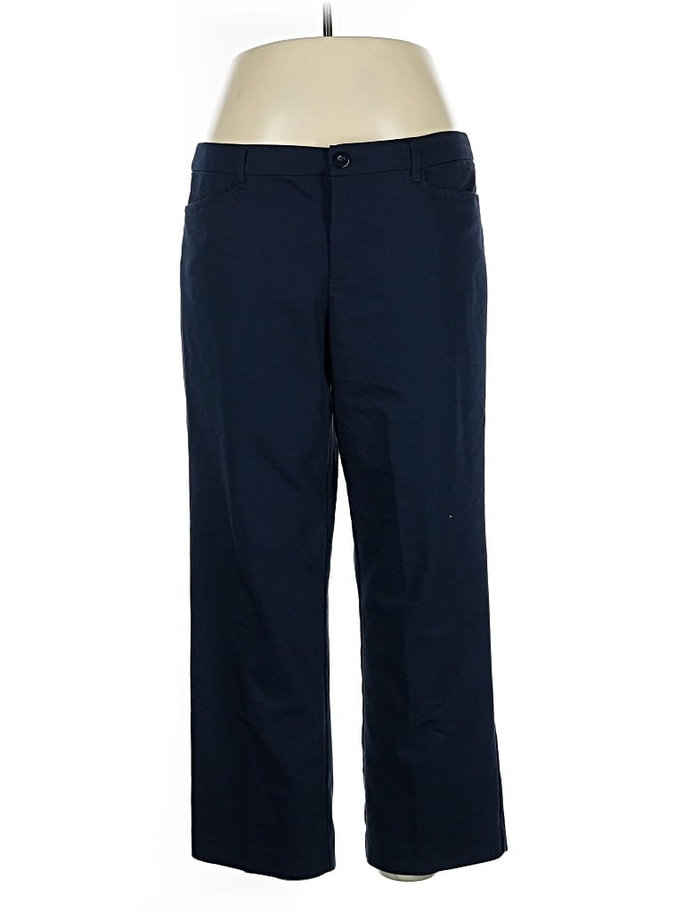 Pre-owned Christopher & Banks Dress Pants In Blue