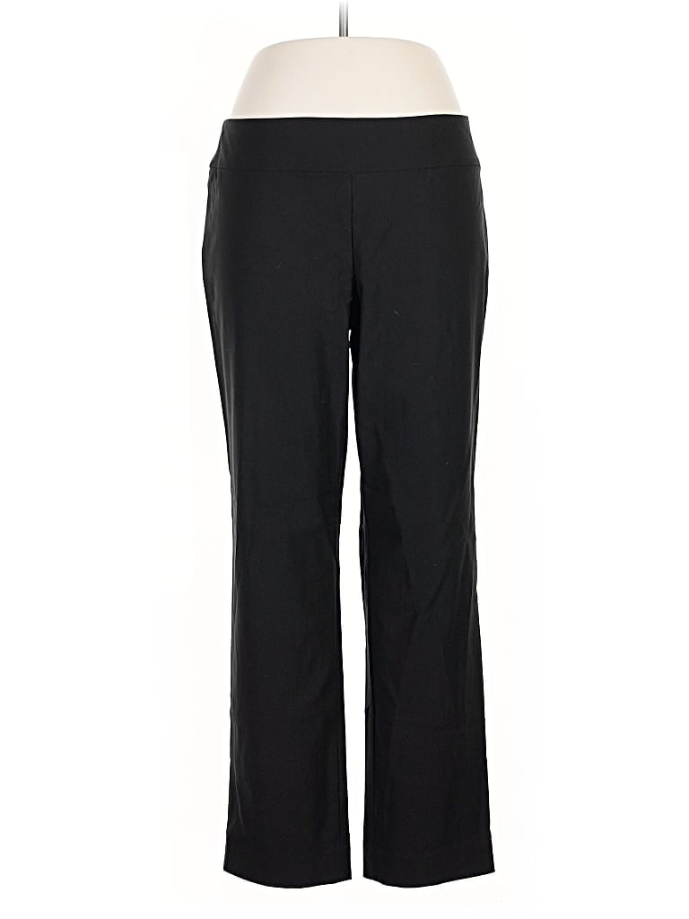 Pre-owned Nic + Zoe Dress Pants In Black