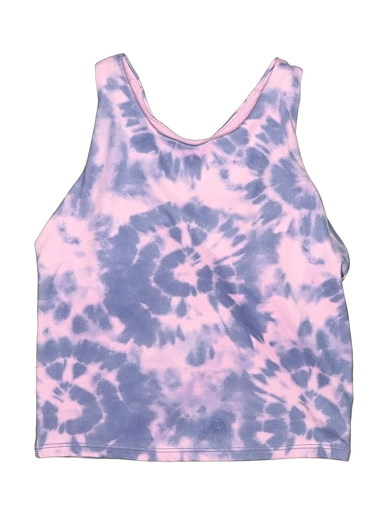 Pre-owned Athleta Girl Kids' Tank Top Purple Halter Neckline Tops