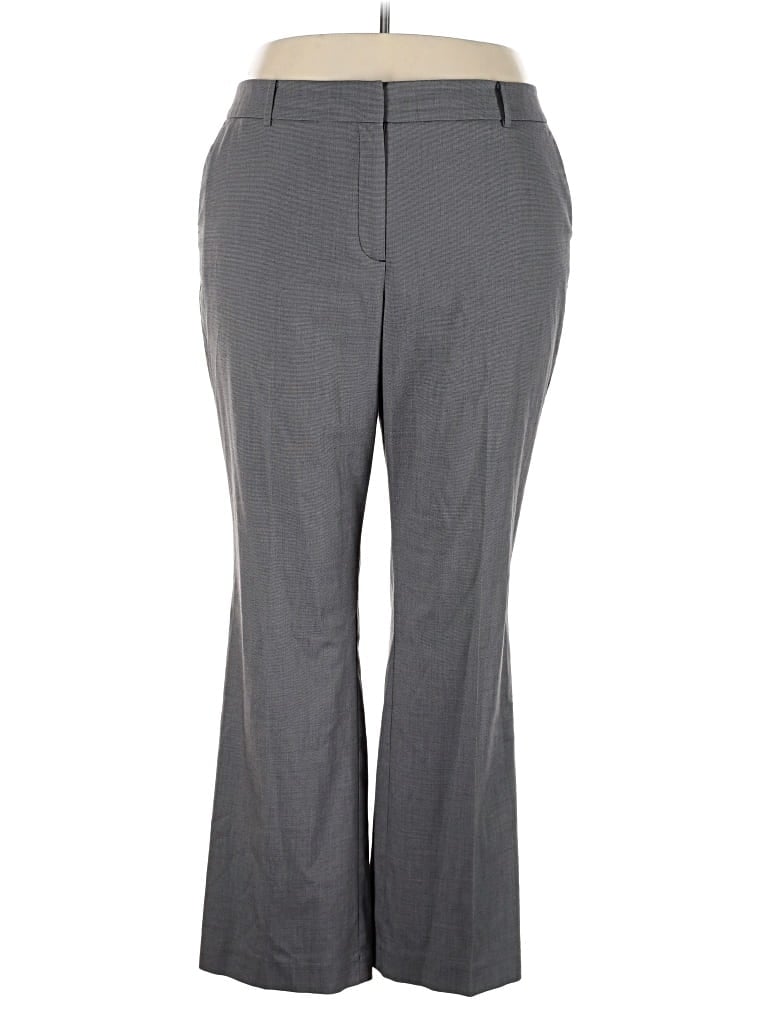 Pre-owned Ann Taylor Factory Dress Pants In Gray