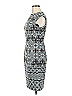 Wisp Graphic Blue Cocktail Dress Size 6 - photo 5
