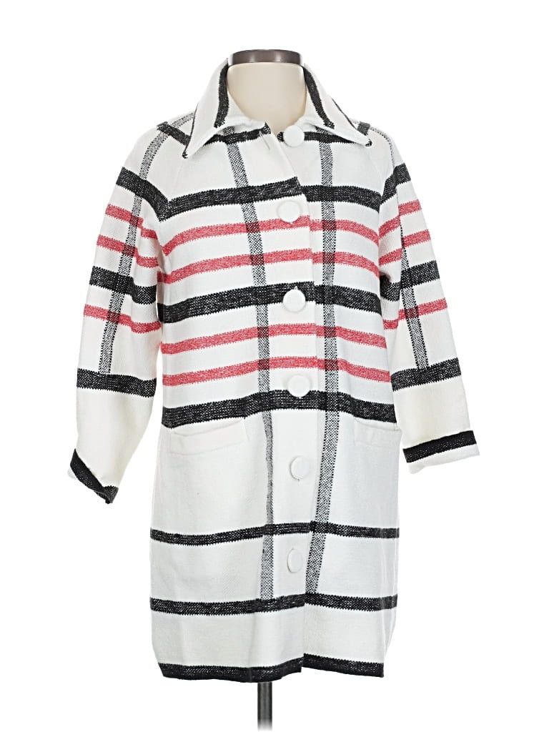 Pre-owned Cabi Coat In White