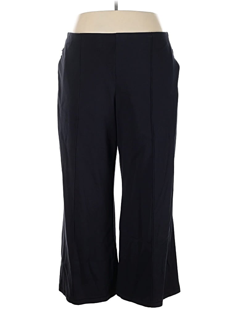 Pre-owned Lands' End Dress Pants In Black