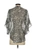 Vince Camuto Silver Short Sleeve Blouse Size XS - photo 2