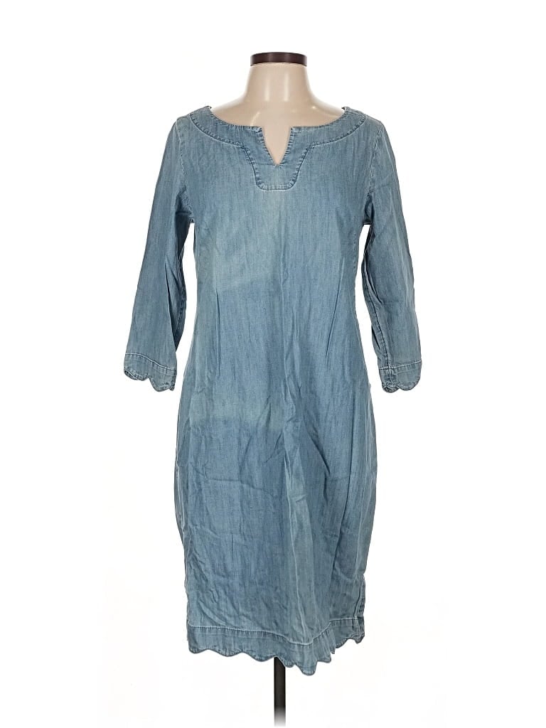 Pre-owned Talbots Casual Dress In Blue