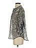 Vince Camuto Silver Short Sleeve Blouse Size XS - photo 5