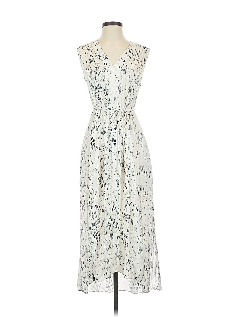 Pre-owned Allsaints Cocktail Dress In Silver