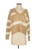 LNA Stripes Tan Pullover Sweater Size XS - photo 1