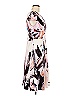DKNY Print Ivory Cocktail Dress Size 6 - photo 4