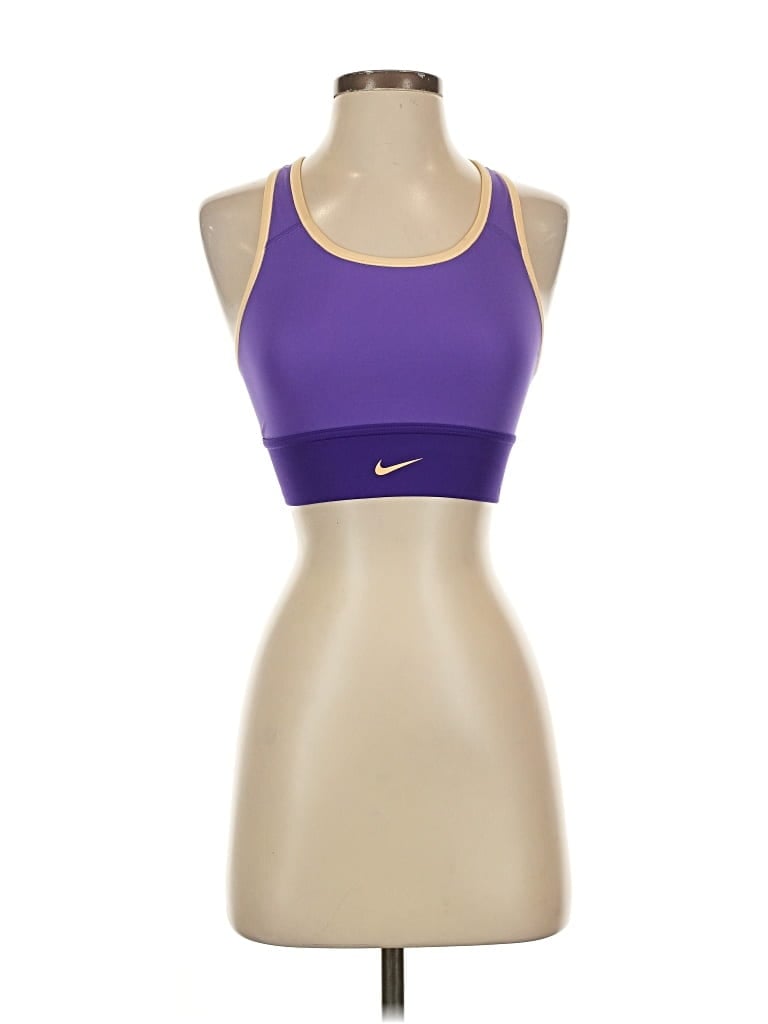 Pre-owned Nike Sports Bra In Purple