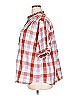 Lee 100% Cotton Plaid Red Short Sleeve Button-Down Shirt Size XXL - photo 5