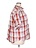 Lee 100% Cotton Plaid Red Short Sleeve Button-Down Shirt Size XXL - photo 4