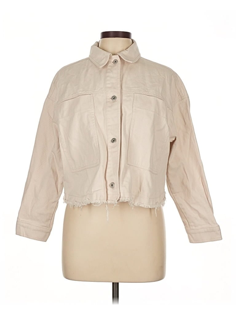 Pre-owned Zara Jacket In Brown