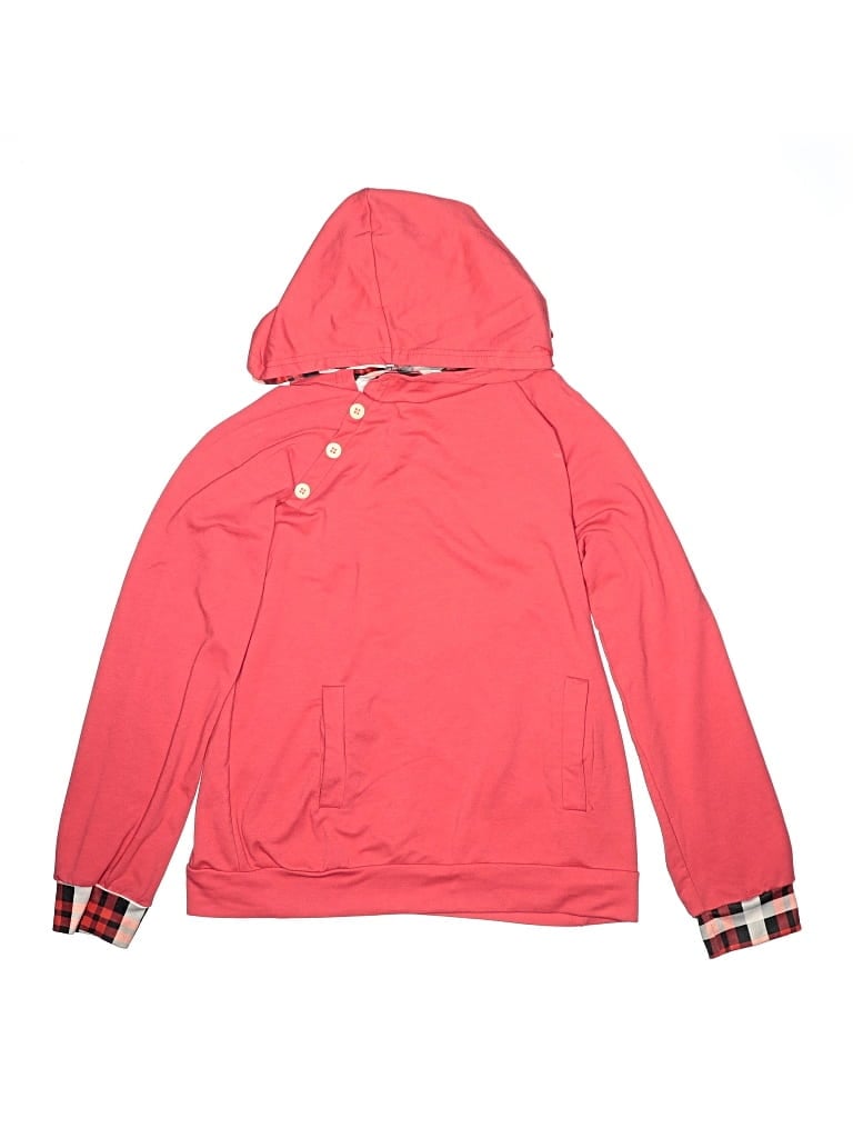 Pre-owned Unbranded Kids' Pullover Hoodie In Pink
