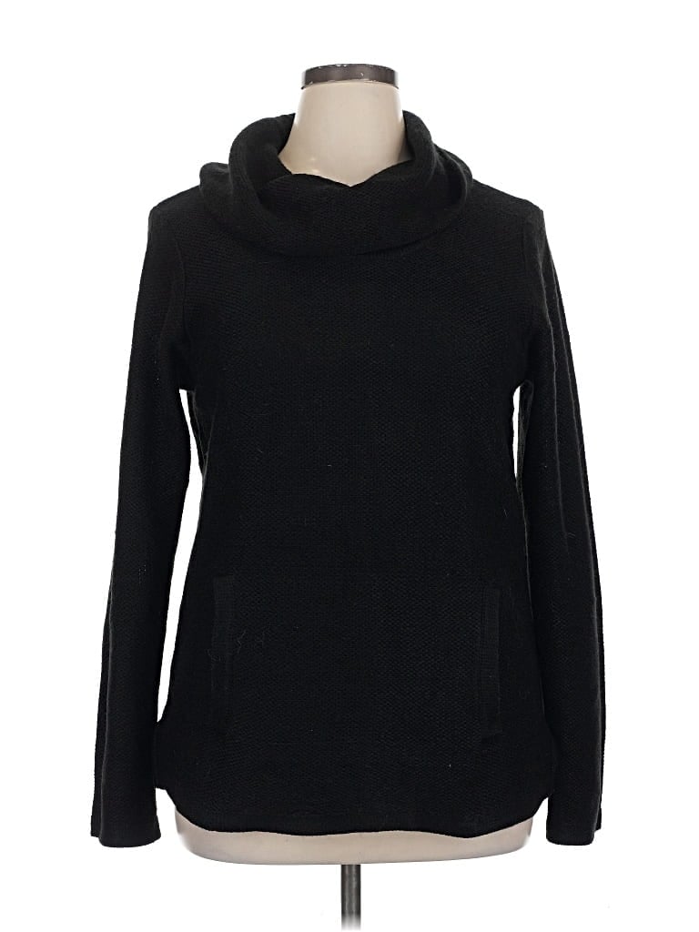 Pre-owned Jones New York Signature Turtleneck Sweater In Black