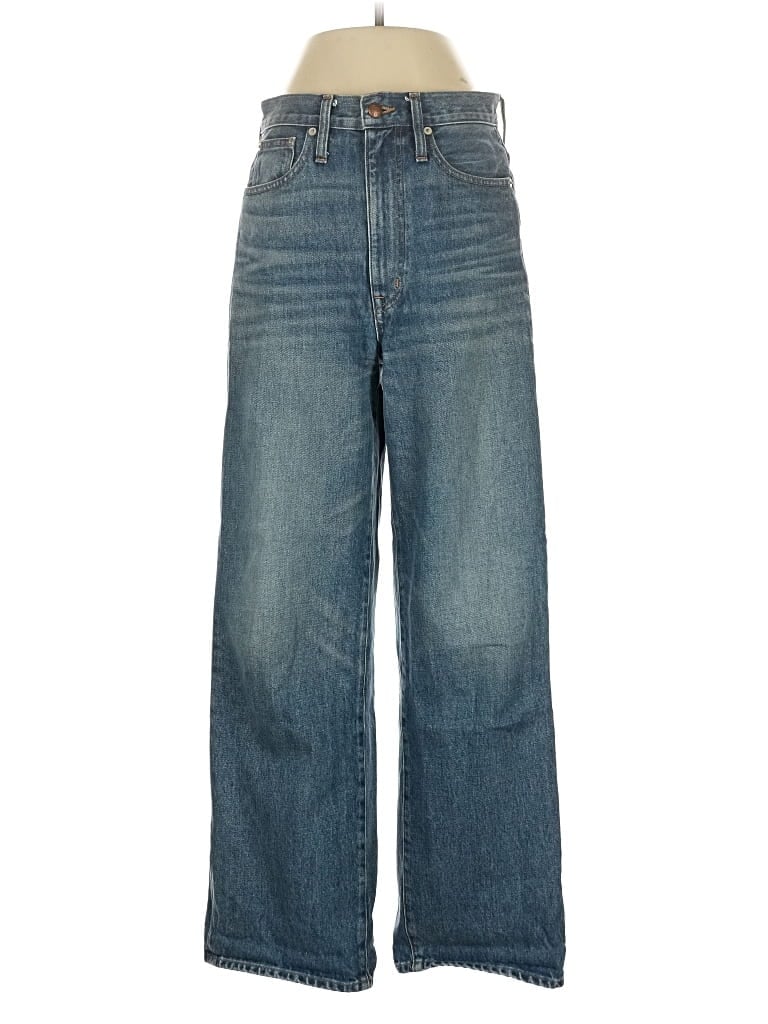 Pre-owned Rivet & Thread Jeans In Blue
