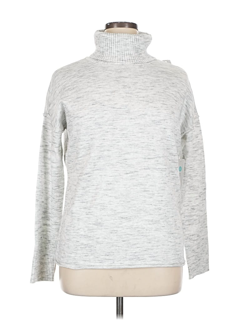 Pre-owned Rd Style Turtleneck Sweater In Silver