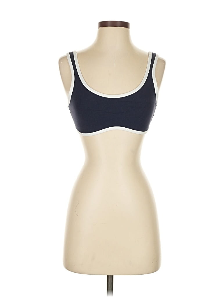Pre-owned Athleta Sports Bra In White