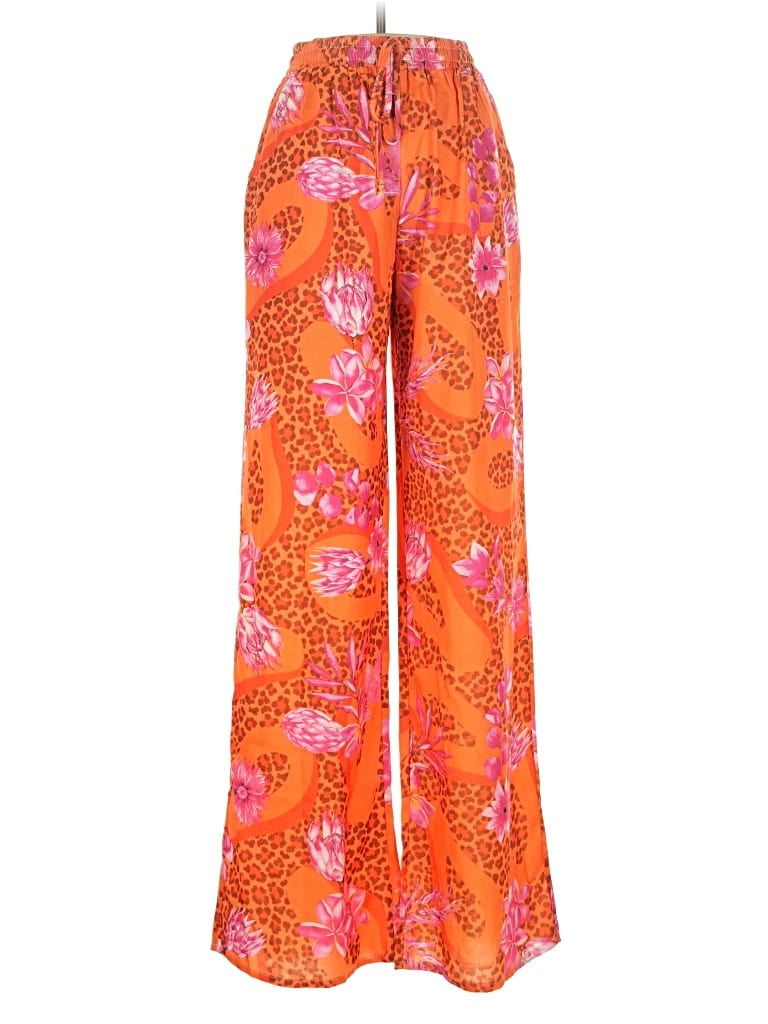 Pre-owned Assorted Brands Casual Pants In Orange