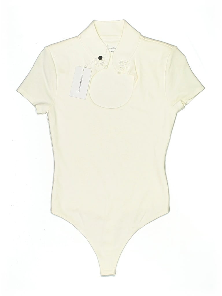 Pre-owned Lovers & Friends Bodysuit In White